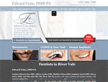 Tablet Screenshot of drfeins.com